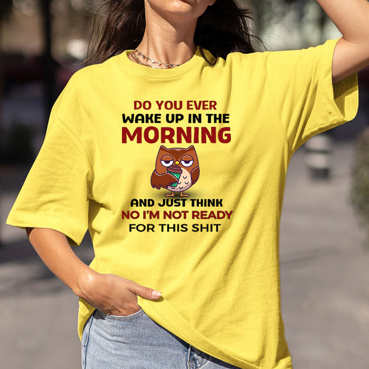 Wake Up In The Morning - Bella Canvas