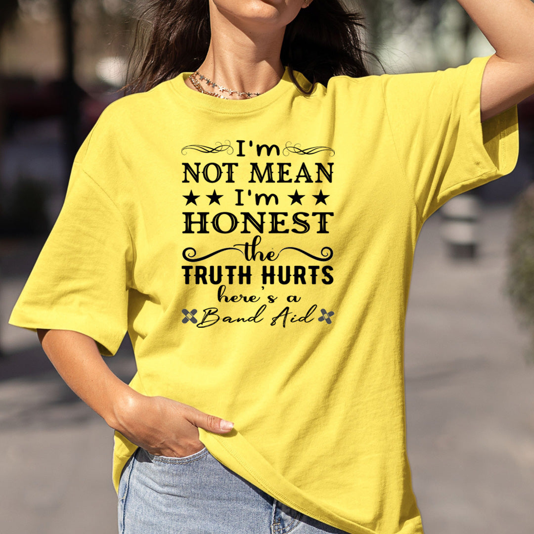 The Truth Hurts Here's a Band Aid - Bella Canvas