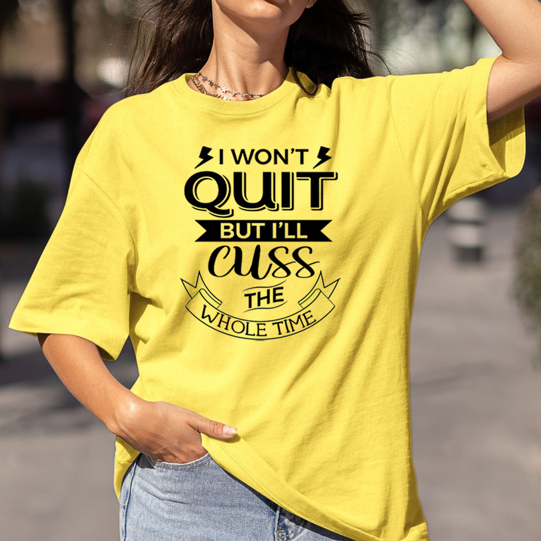 I Won't Quit - Bella Canvas
