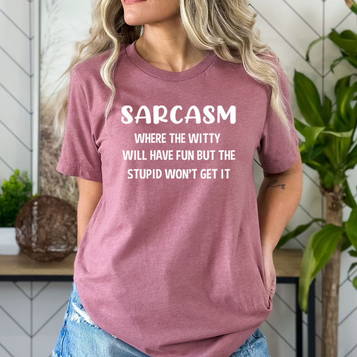 Sarcasm - Bella Canvas