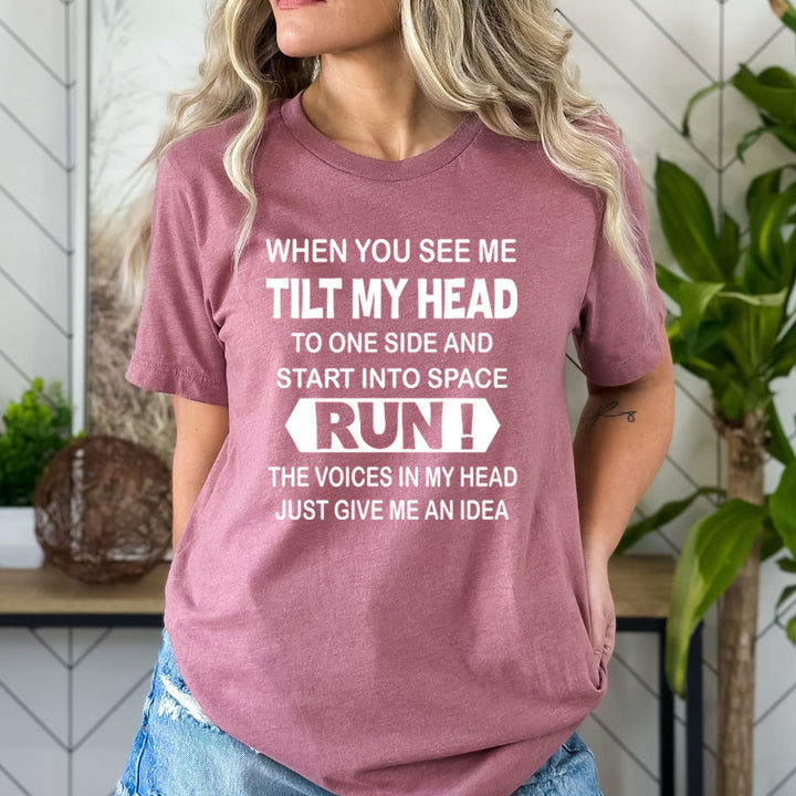 When You See Me Tilt My Head - Bella Canvas