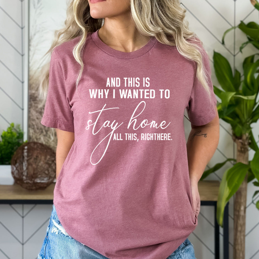 Stay Home - Bella Canvas