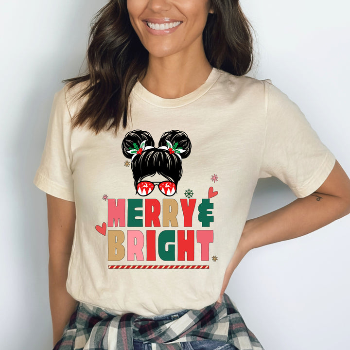 Merry And Bright - Bella Canvas