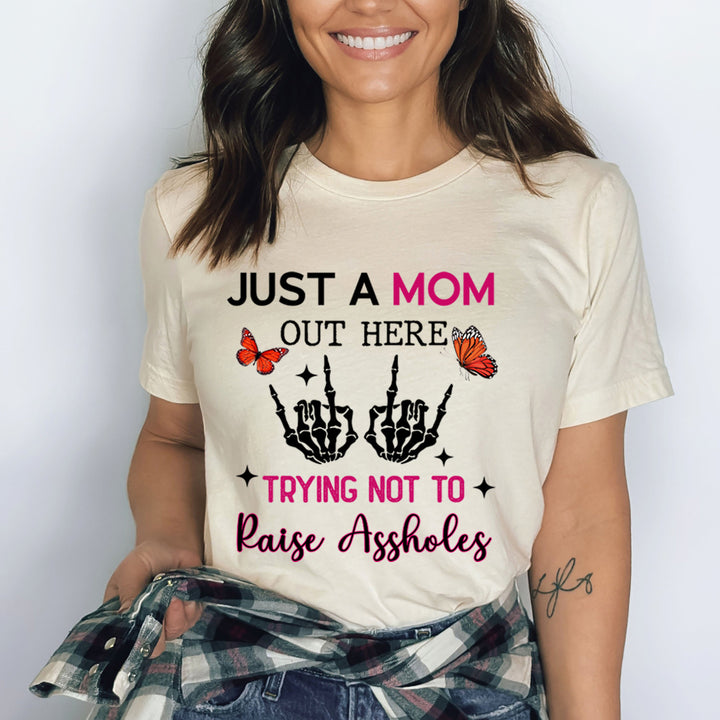 Trying Not To Raise Assholes - Bella Canvas
