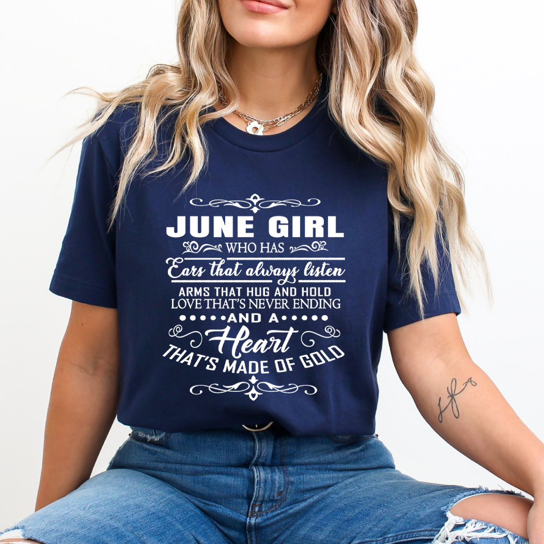 June Girl Who Has Heart That&