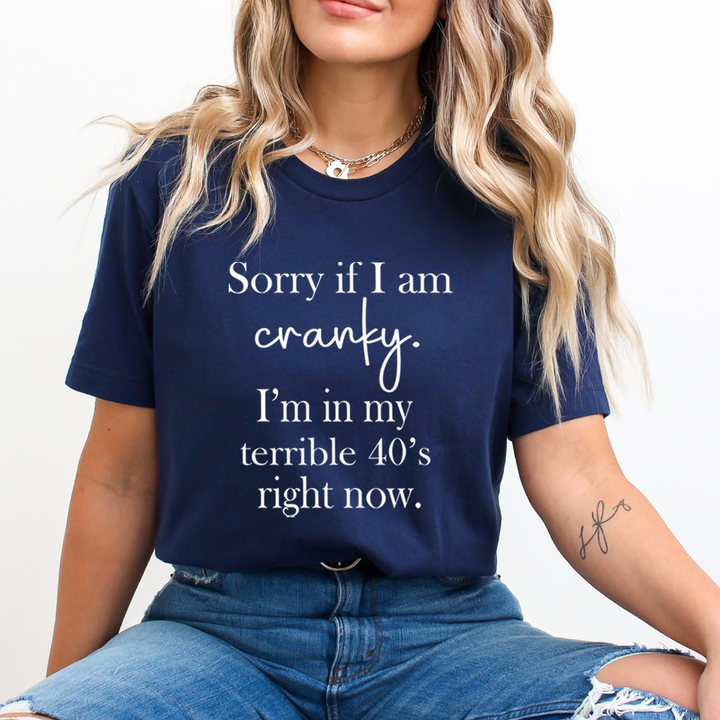 Sorry If I'm Cranky - Unisex T-Shirt