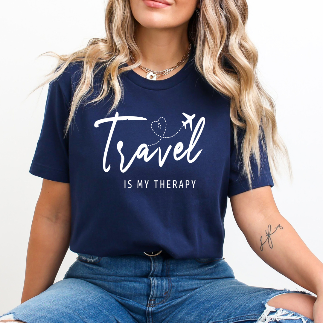 Travel is my Therapy - Unisex T-Shirt