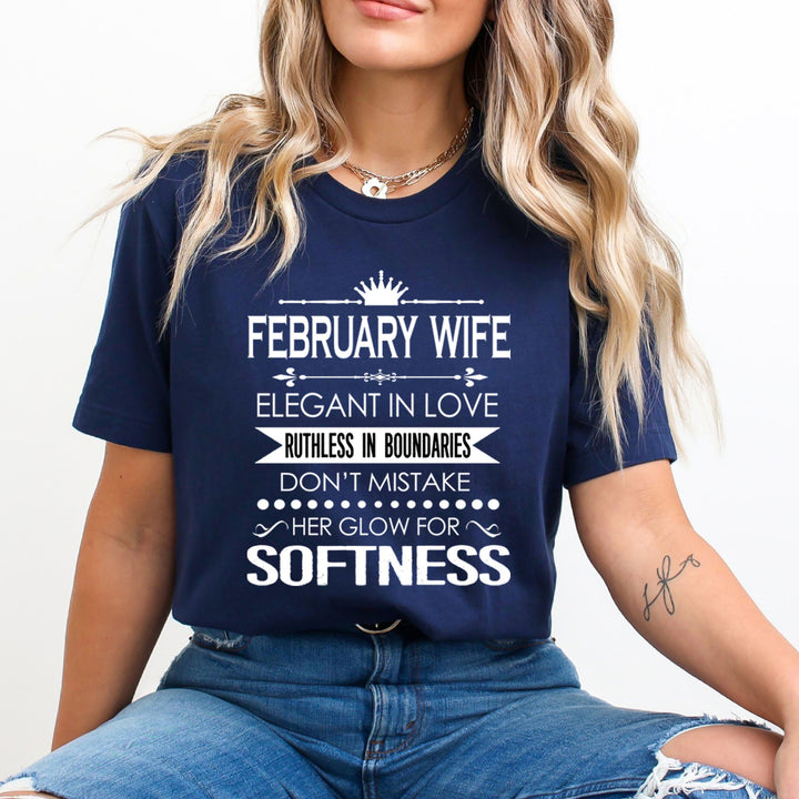 February Wife Ruthless In Boundaries - Unisex T-Shirt