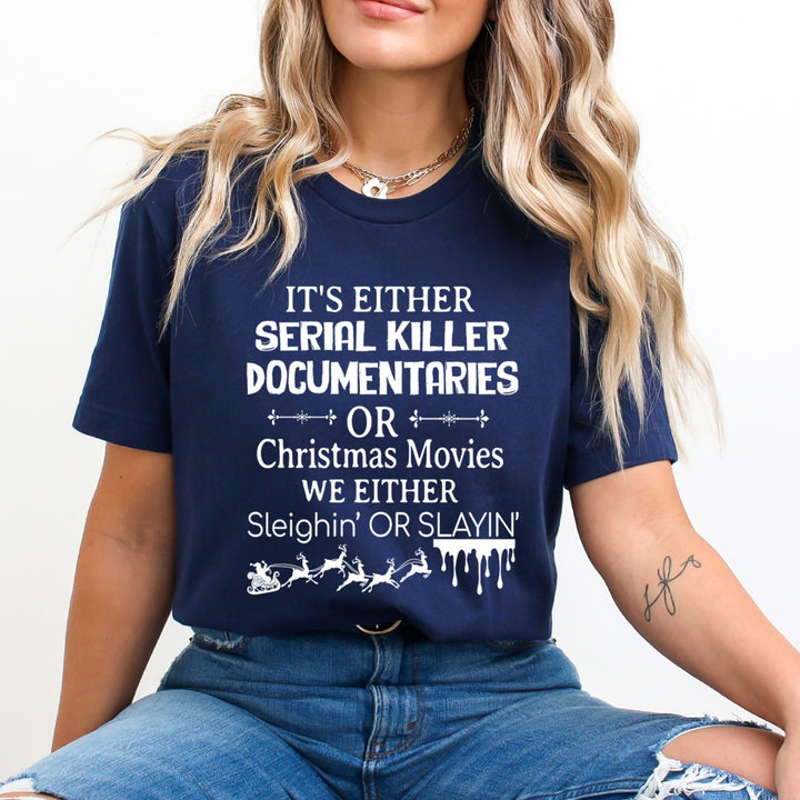 Serial Killer Documentaries - Unisex T-Shirt