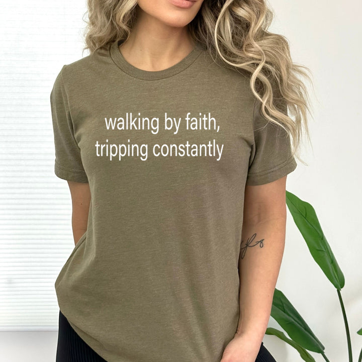 Walking By Faith - Bella Canvas