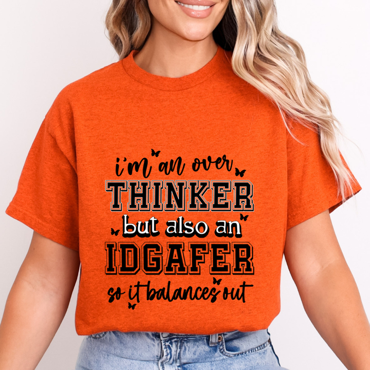 I'm An Over Thinker - Bella Canvas