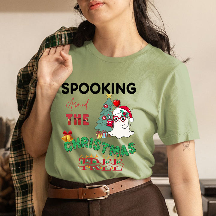 Spooking Around The Christmas - Unisex T-Shirt