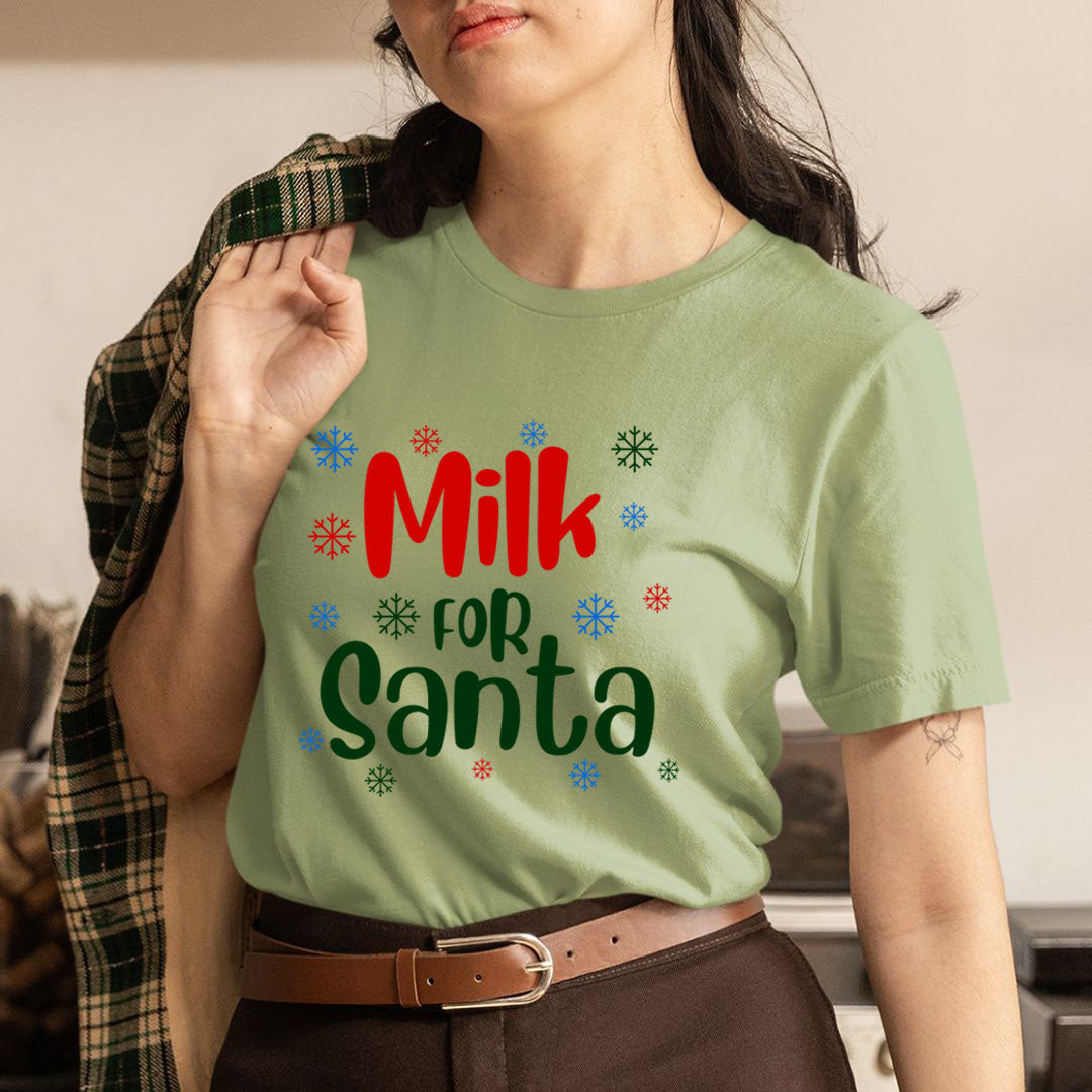 Milk For Santa - Unisex T-Shirt