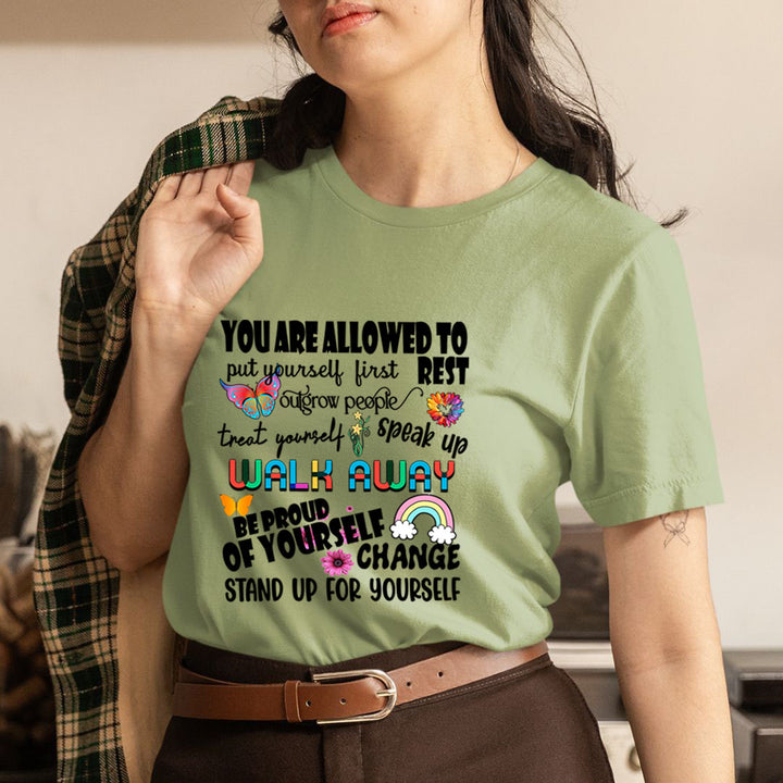 Be Proud Of Yourself- Unisex T-Shirt