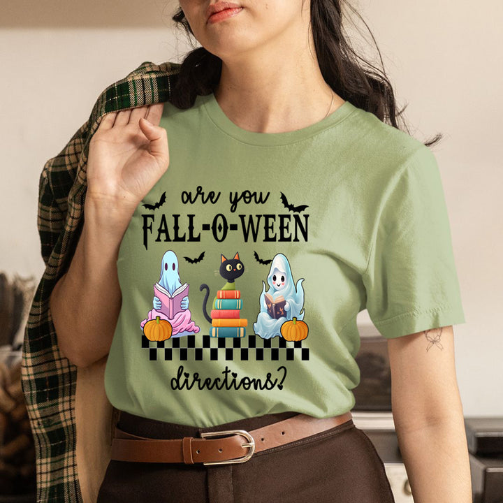 Are You Falloween Directions - Unisex T-Shirt