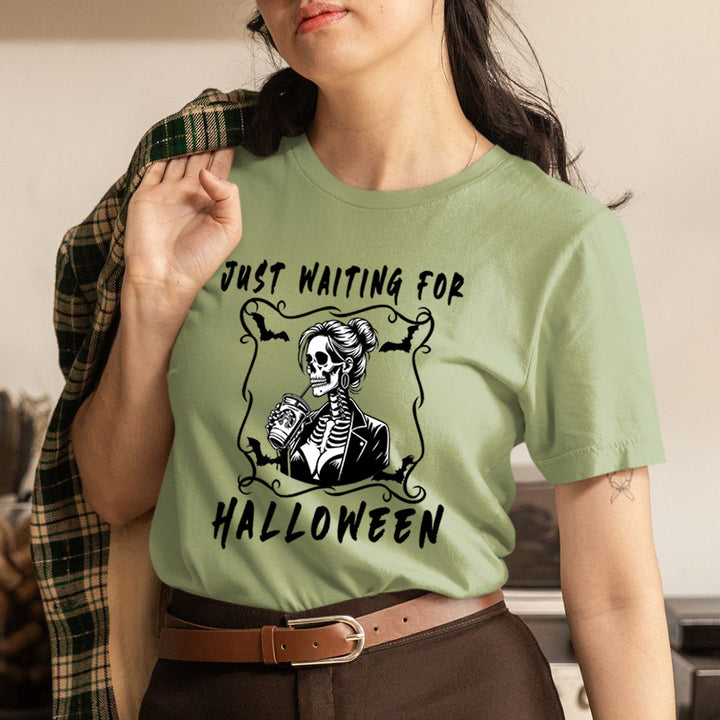 Just Waiting For Halloween - Unisex T-Shirt