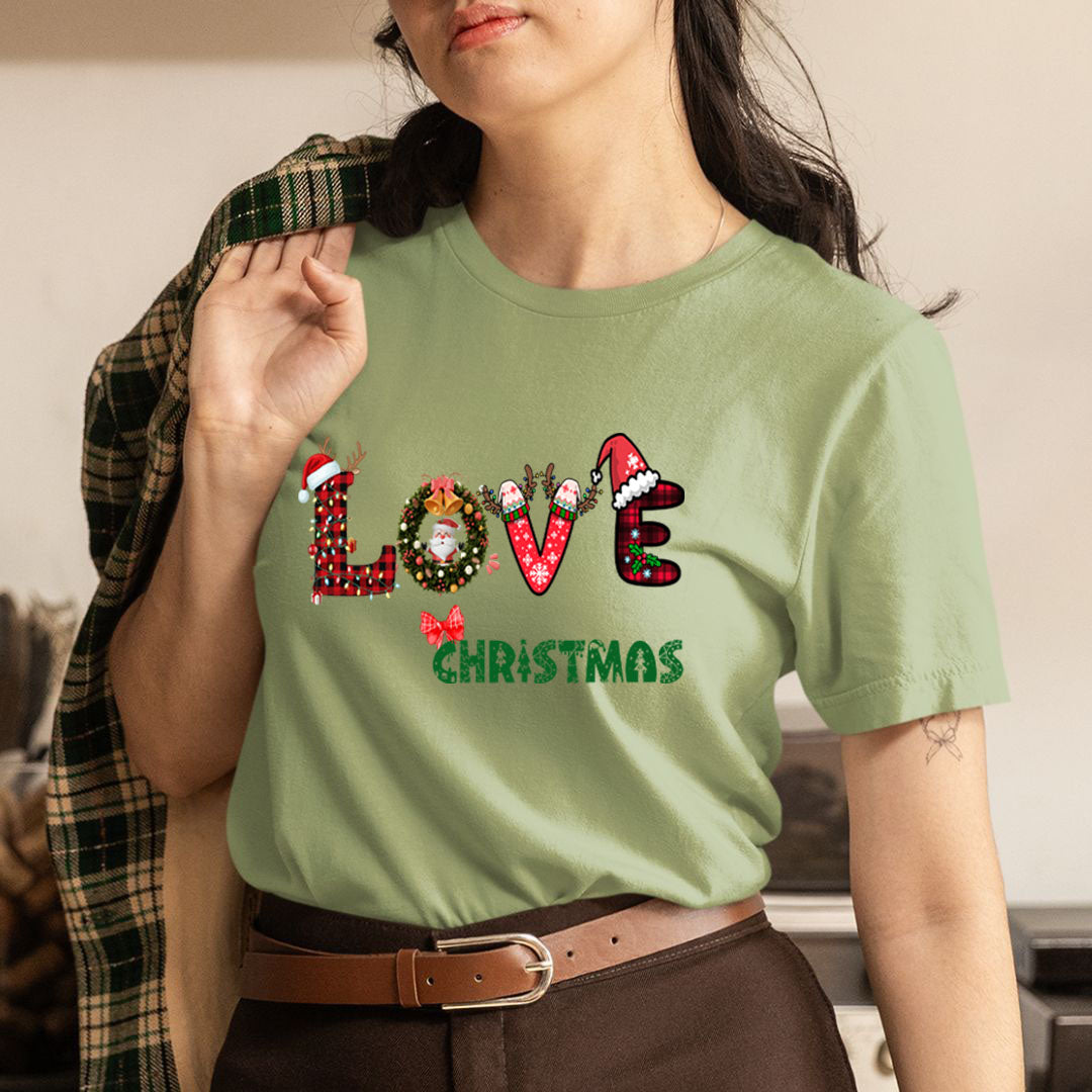 Love Christmas With Santa - Unisex T-Shirt