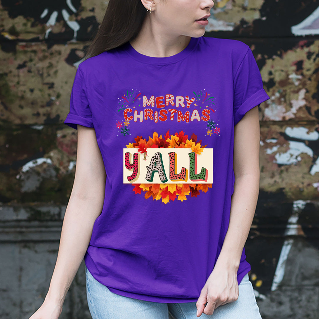 Merry Christmas Y'all - Unisex T-Shirt
