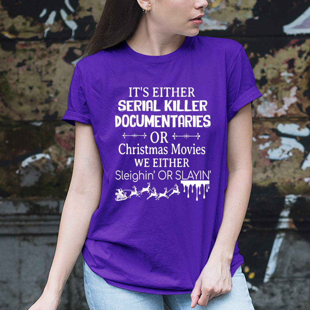 Serial Killer Documentaries - Unisex T-Shirt