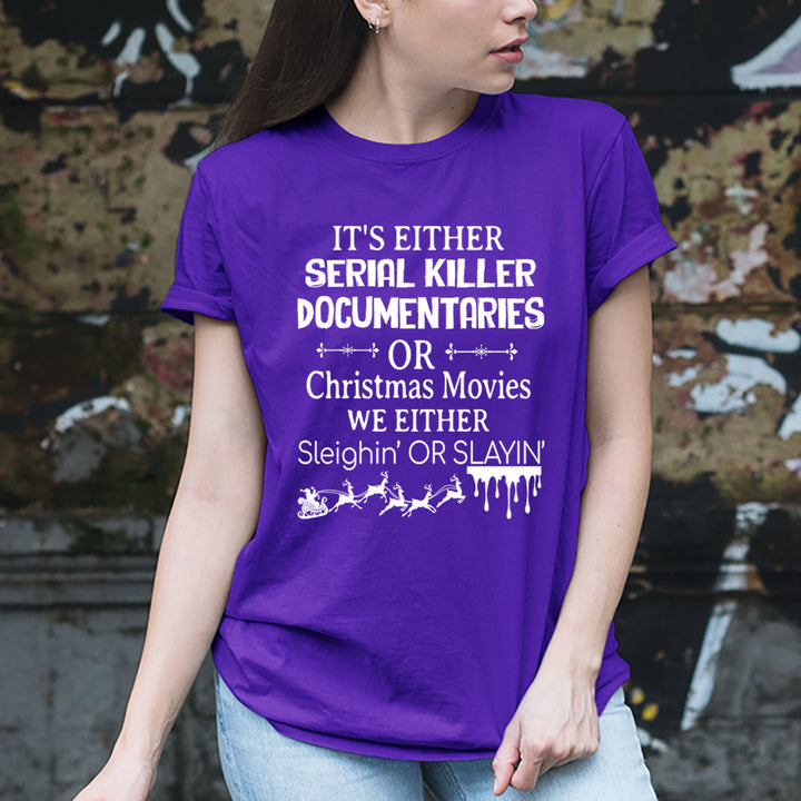 Serial Killer Documentaries - Unisex T-Shirt