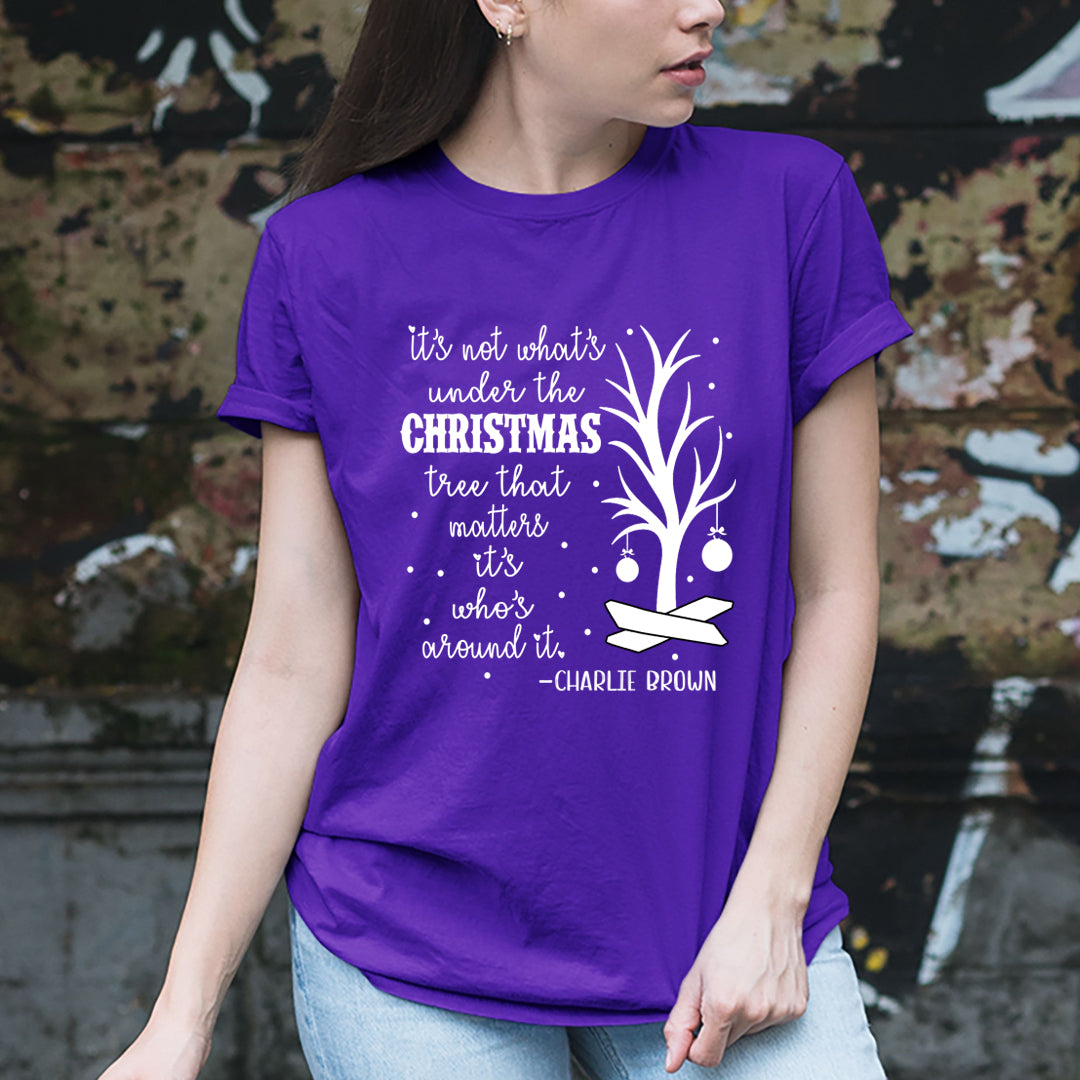 What's Under The Christmas Tree - Unisex T-Shirt