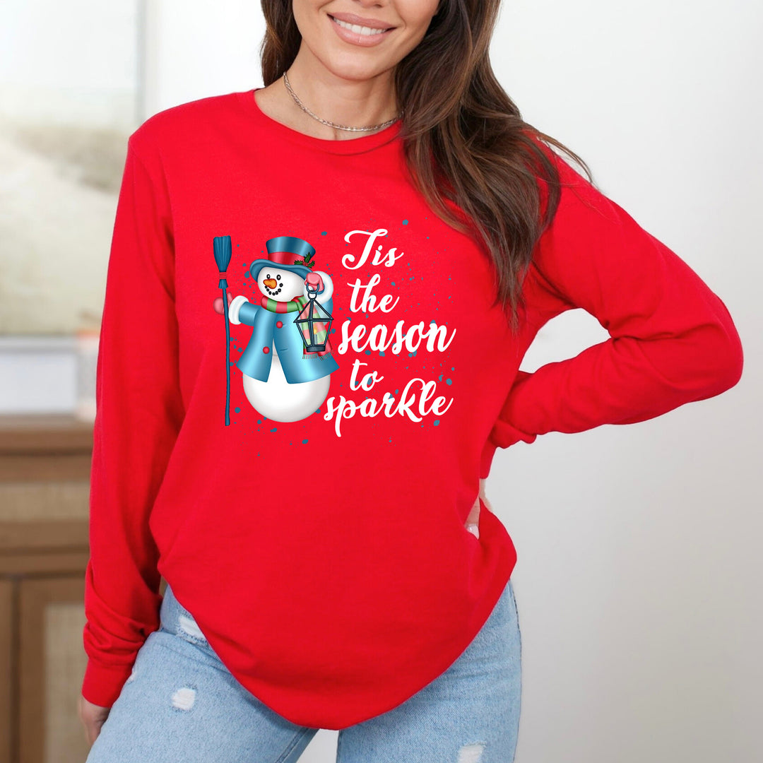 Tis The Season To Sparkle - Long-Sleeve Tee