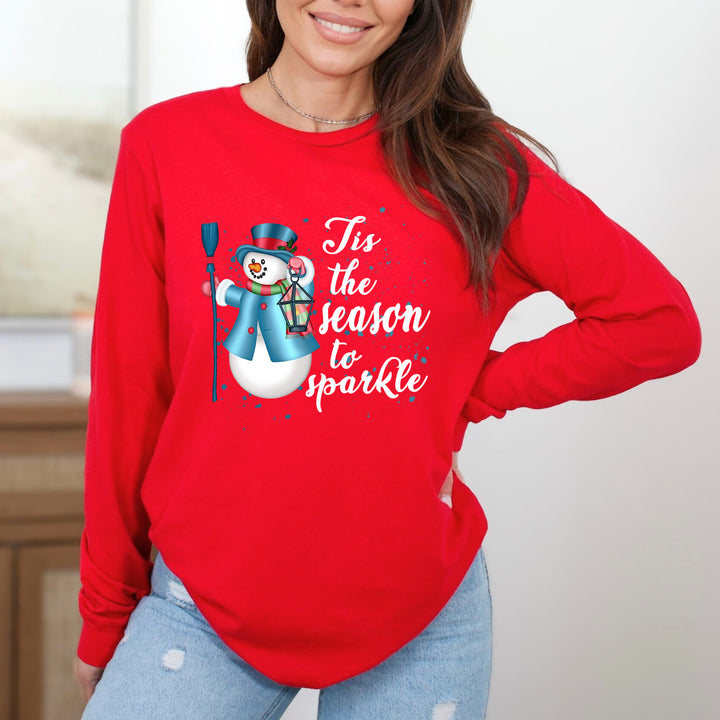 Tis The Season To Sparkle - Long-Sleeve Tee
