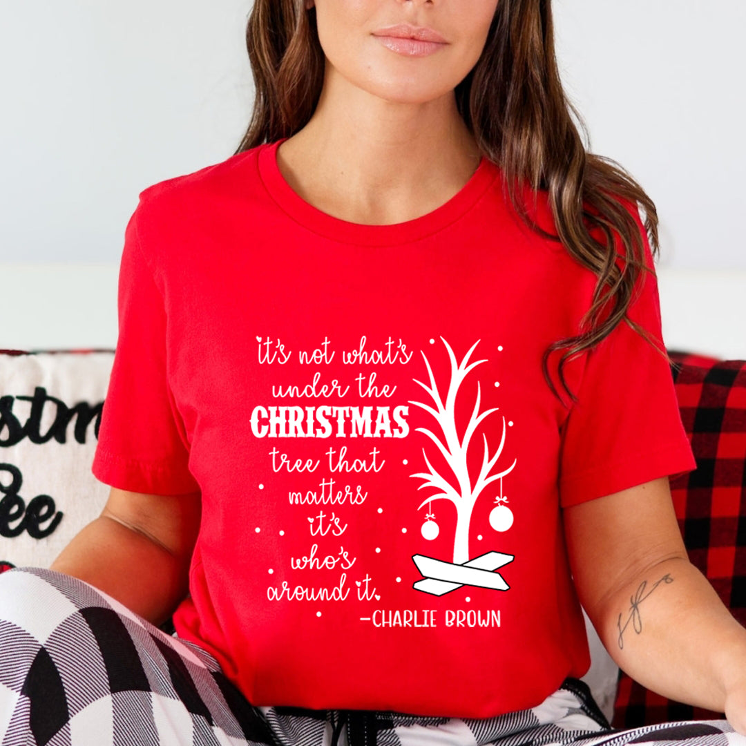 What's Under The Christmas Tree - Unisex T-Shirt