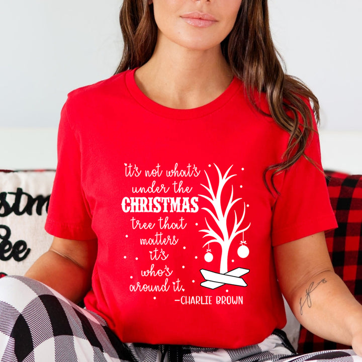 What's Under The Christmas Tree - Unisex T-Shirt