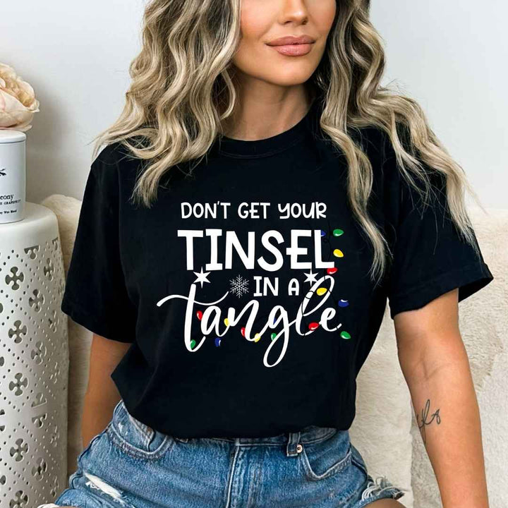 Don't Get Your Tinsel In A Tangel - Bella canvas