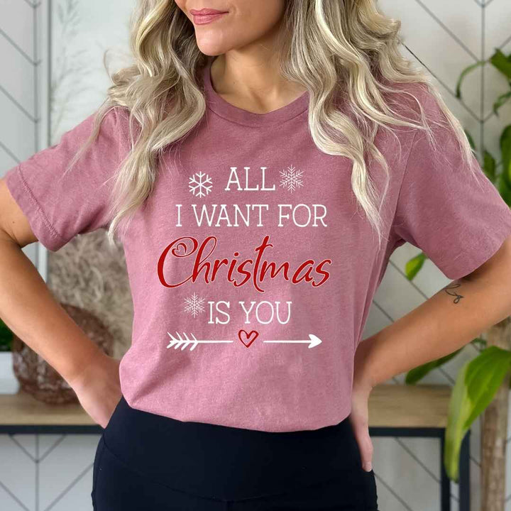 All I want For Christmas Is You - Bella canvas