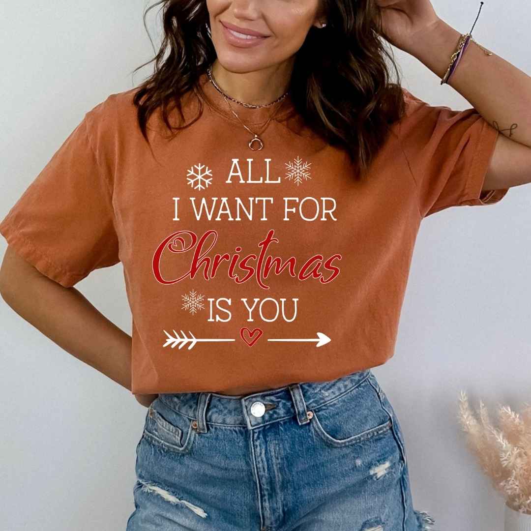 All I want For Christmas Is You - Bella canvas