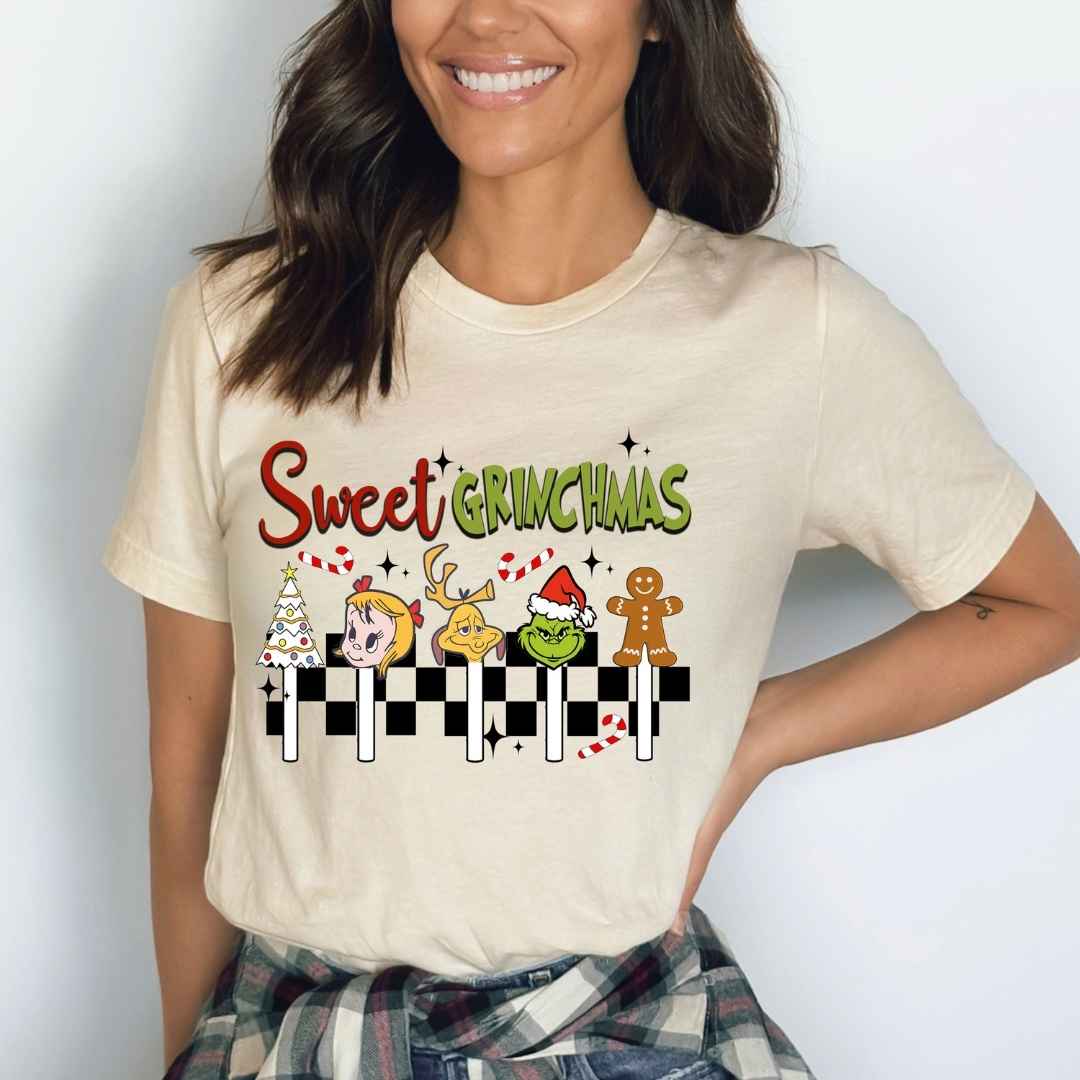 Sweet Grinchmas - Bella Canvas