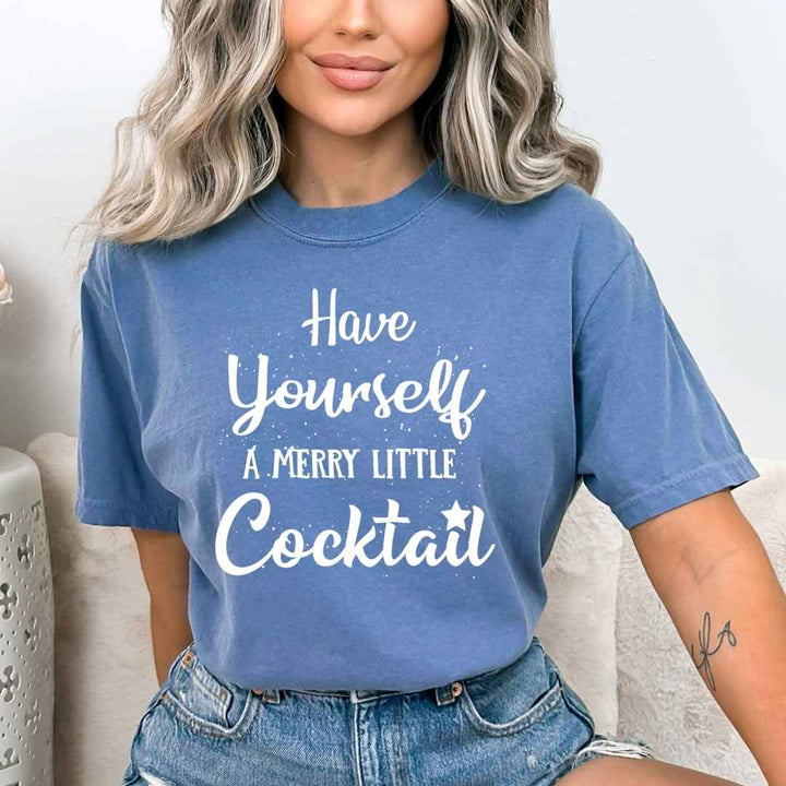 Have Yourself A Merry Little Cocktail - Bella canvas