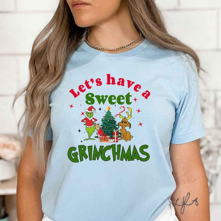 Let's Have a Sweet Grinchmas - Bella Canvas