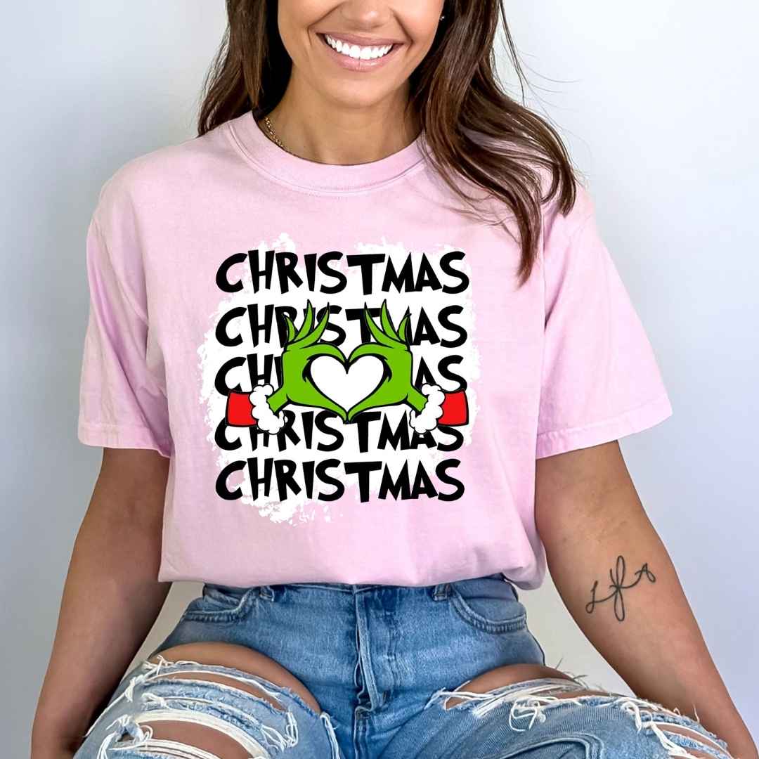 Christmas Grinch - Bella canvas