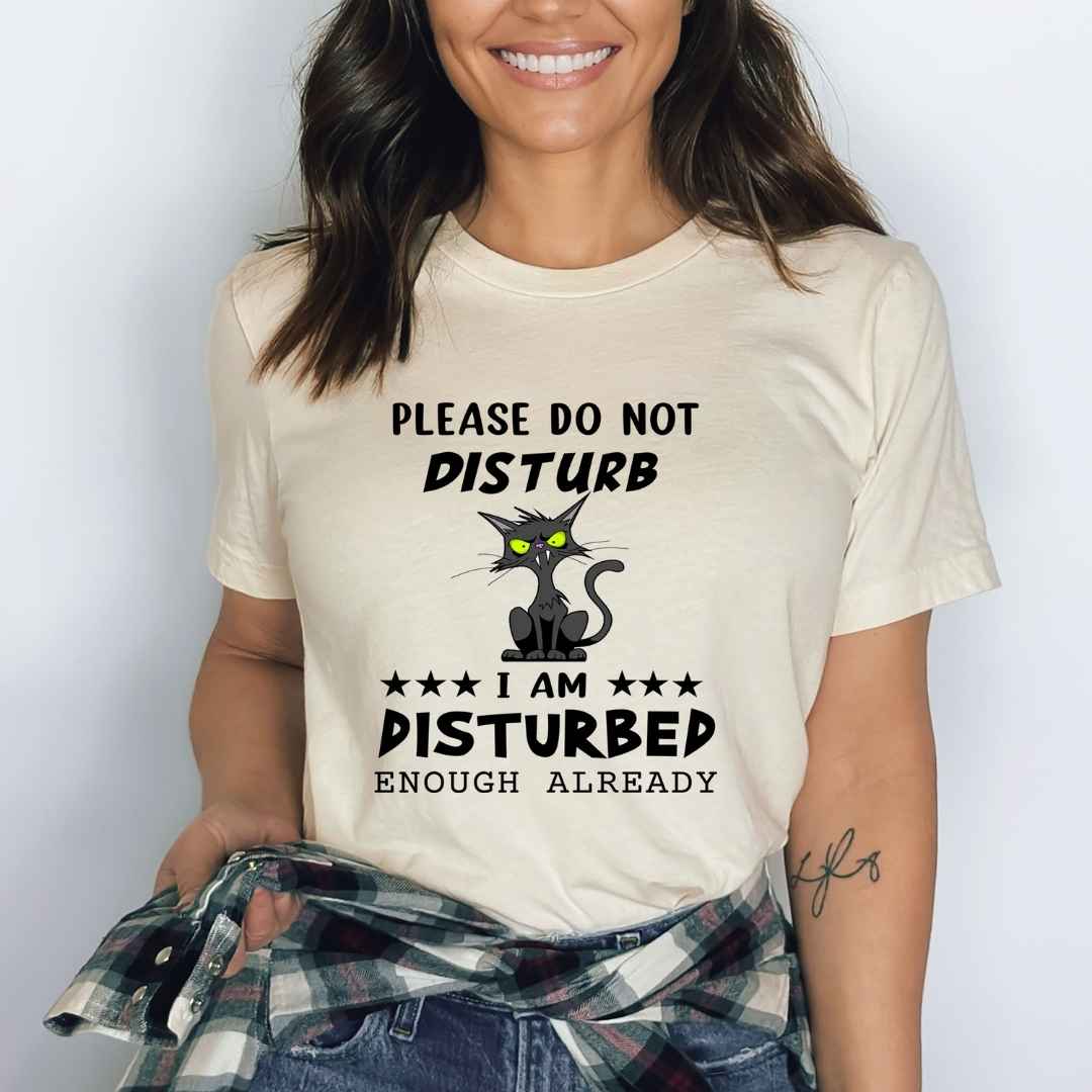 Please Don't Disturb - Bella canvas