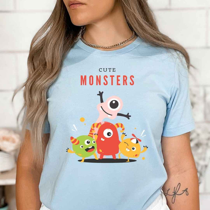 Cute Monsters - Bella Canvas