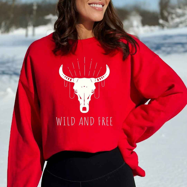 Wild And Free - Sweatshirt
