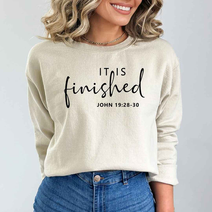 It Is Finished-  Sweatshirt