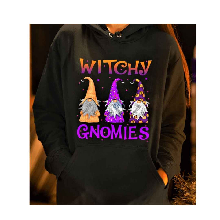 "WITCHY GNOMIES"- Hoodie & Sweatshirt.