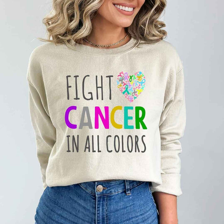 Fight In All Colors -  Sweatshirt & Hoodie