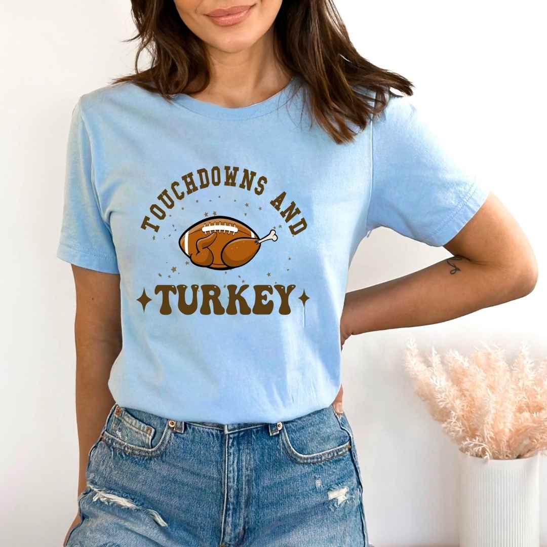 Touchdown And Turkey - Bella canvas