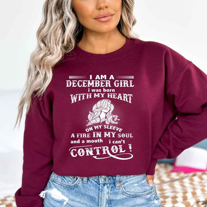 A Fire In My Soul ( December Girl ) - Sweatshirt & Hoodie