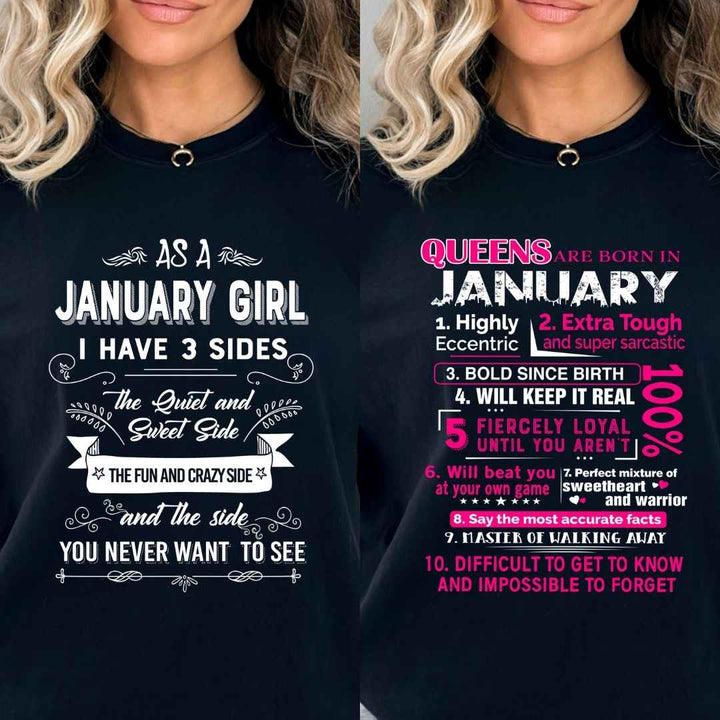 "January Combo Offer, Pack Of Two Best Selling Designs Queen and 3 Sides "