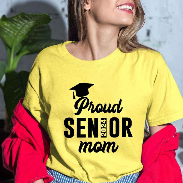 Proud Senior Mom - Bella canvas