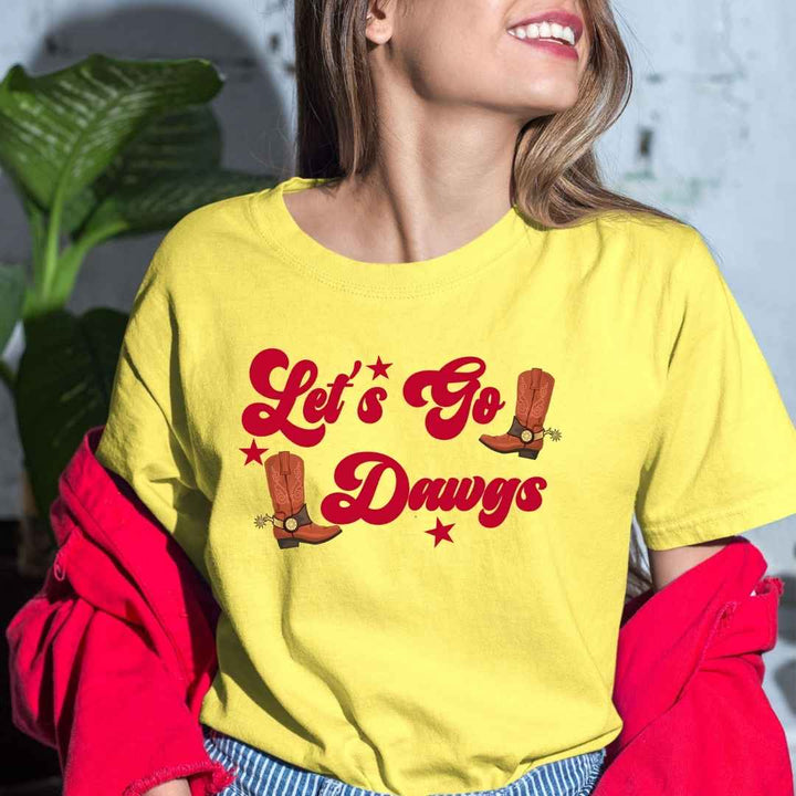 Let's Go Dawgs - Bella Canvas