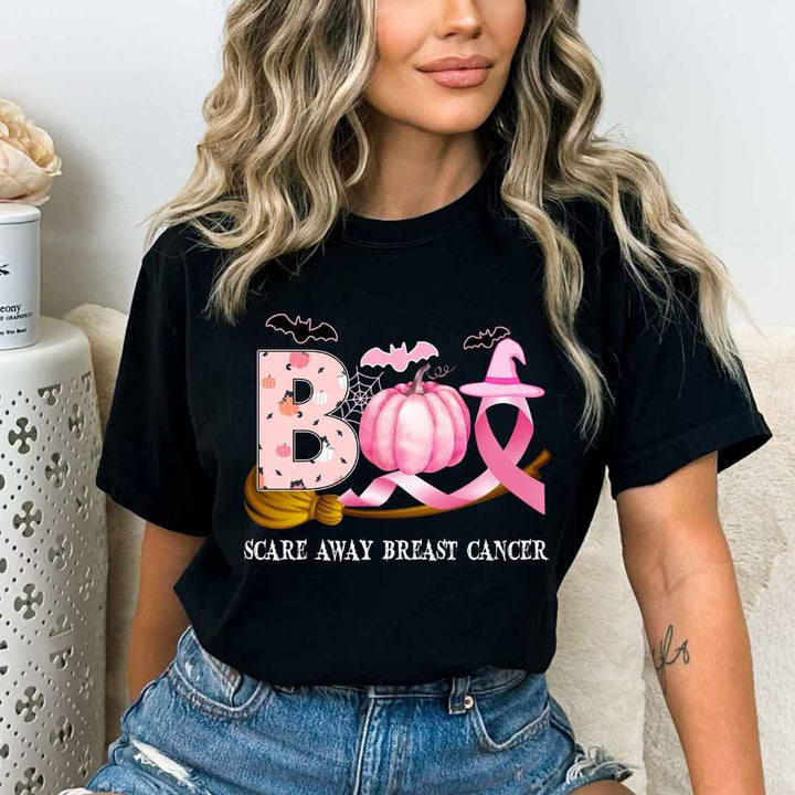 Scare Away Breast Cancer -Bella Canvas