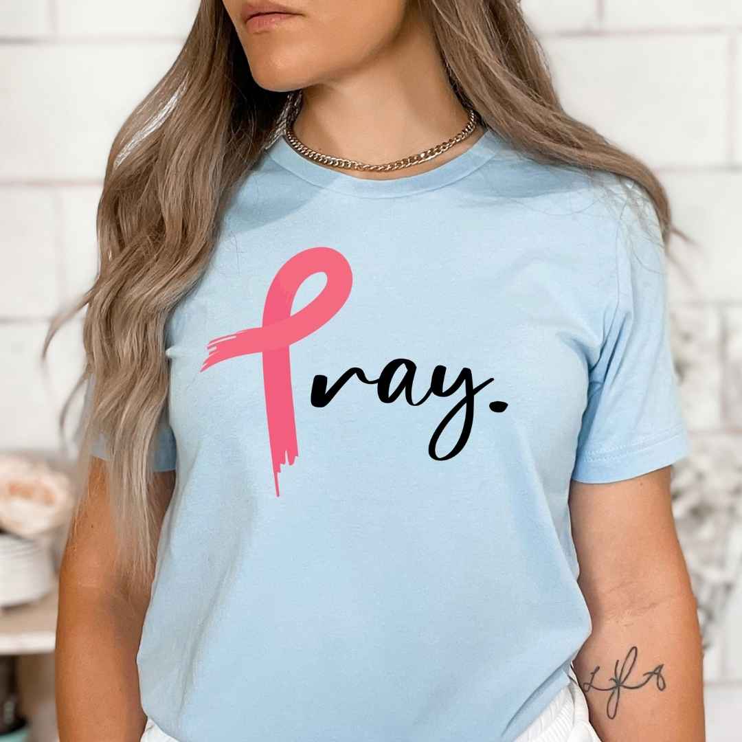 Pray ( Cancer )- Bella Canvas