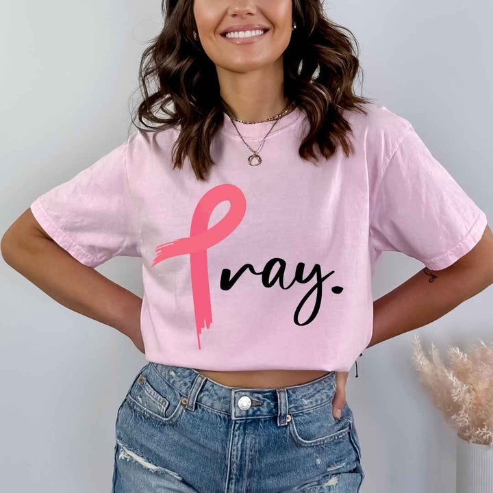 Pray ( Cancer )- Bella Canvas